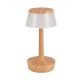 RYAN STOLNÁ LAMPA 2W 3000K BIELA/DREVOY