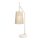 THERA STOLNÁ LAMPA 1XE14 BIELA/CHRÓM