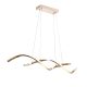 TINA LED PENDANT 28W 3000K, FRENCH GOLD