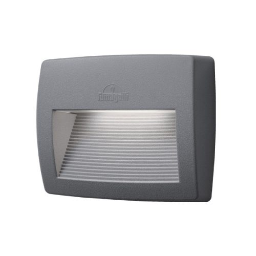 LORENZA 190 LED NÁSTENNÉ SVIETIDLO 7.5W CCT 4000K IP55 SIVA