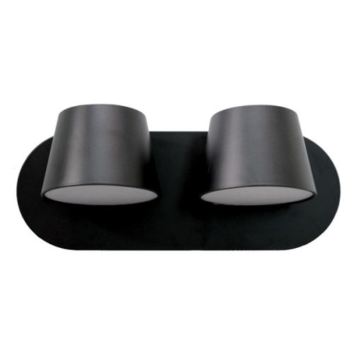 MALIA LED NÁSTENNÉ SVIETIDLO 2X12W 4200K ČIERNY