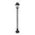 KEVIN LANTERN STAND 1XE27 BLACK H1200 IP44