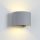 969LED NÁSTENNÉ SVIETIDLO KRUH 2X5W 4000K IP54 SIVE