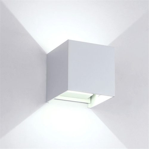 969LED NÁSTE SVIETIDLO ŠTVOR 2X5W 4000K IP54 BIELE