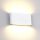 969LED NÁSTENNÉ SVIETIDLO KRUH 2X6W 4000K BIELE