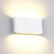 969LED NÁSTENNÉ SVIETIDLO KRUH 2X6W 4000K BIELE