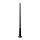 EKTOR POLE 3500ММ WITHOUT DOOR, BLACK