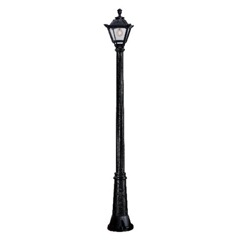 GOLIA LED ZÁHRADNÉ SVIETIDLO 8W 4000K H2100 IP55 ČIERNY