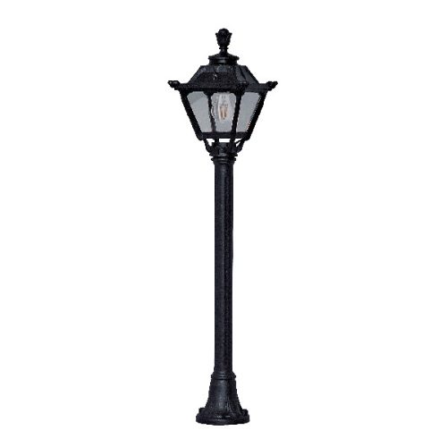 GOLIA LED ZÁHRADNÉ SVIETIDLO 8W 4000K H1100 IP55 ČIERNY