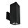 GRF331-1 LED FACADE FIXTURE 15W 4000K IP54 BLACK