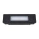 NINA LED ZÁPUSTNÉ NÁSTENNÉ SVIETIDLO 7.5W CCT IP55 ČIERNY