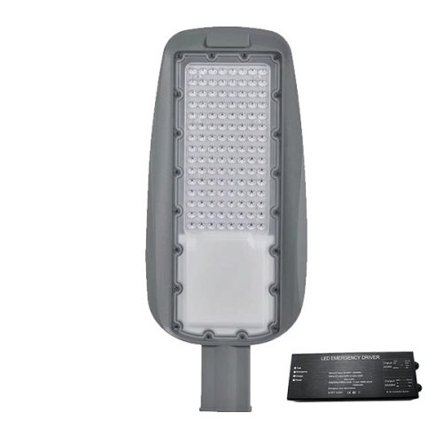 PRAGUE SMD LED POULIČNÉ SVIETIDLO 100W 4000K IP65+NÚDZOVÝ ZDROJ