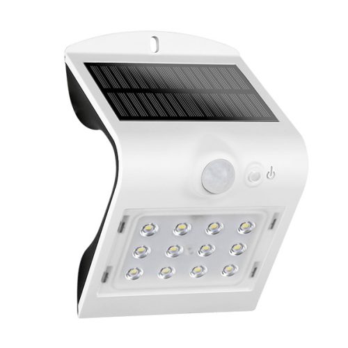 SOLAR LED NÁSTENNÉ SVIETIDLO SO SENZOROM 200lm IP54