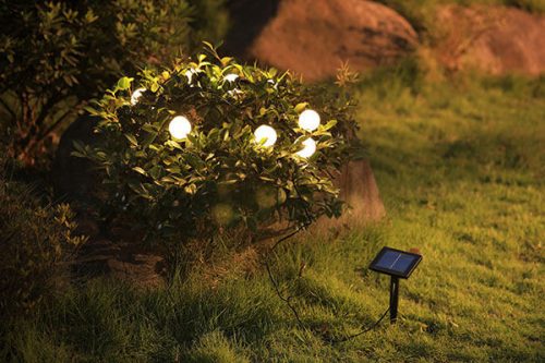 SOLAR LED STRING LIGHT 23439 0.6W 8PCS. 2000K IP74