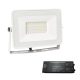 VEGA SLIM SMD LED REFLEKTOR 30W 4000K BIELY+NÚDZOVÝ ZDROJ