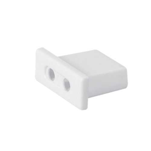 PVC KONCOVÝ UZÁVER PRE HLINÍK PROFIL ELM718/1, 2KS