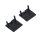 EL-28ECCR END CAP FOR PROFILE EL-28CR BLACK, SET