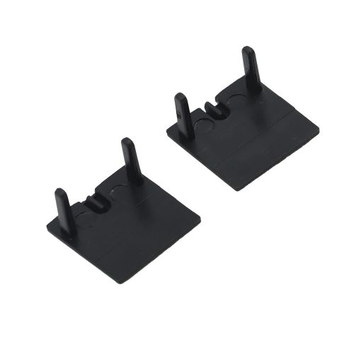 EL-28ECCR END CAP FOR PROFILE EL-28CR BLACK, SET