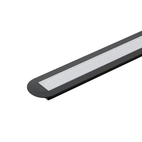 EL-87ECCR END CAP FOR PROFILE EL-87CR BLACK, SET
