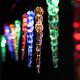 CHRISTMAS ICICLE LIGHT 10PCS RGB 2XАА IP44