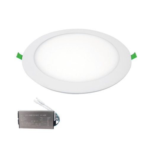 LED PANEL KRUH 7W 6500K IP65+NÚDZOVÝ ZDROJ