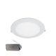 LED PANEL KRUH 12W 6500K IP44+ NÚDZOVÝ ZDROJ