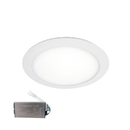 LED PANEL KRUH 16W 6500K IP65+NÚDZOVÝ ZDROJ