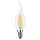 DIMMABLE LED VINTAGE LAMP FLAME 5W E14 2800-3200K