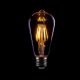 LED VINTAGE ŽIAROVKA STMIEVATEĽNÁ ST64-8W E27 3000K ZLATÁ