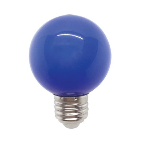 LED GLOBE ŽIAROVKA G45 3W E27 MODRÝ