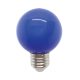 LED GLOBE ŽIAROVKA G45 3W E27 MODRÝ
