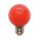 LED GLOBE ŽIAROVKA G45 3W E27 ČERVENÝ