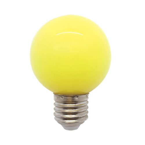 LED GLOBE ŽIAROVKA G45 3W E27 ŽLTÁ
