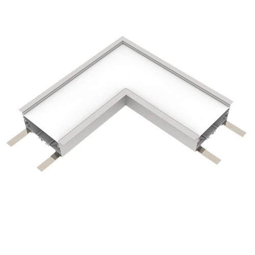 L-CONNECTOR FOR ELMARK PROFILE RECESSED 3000K BIELY