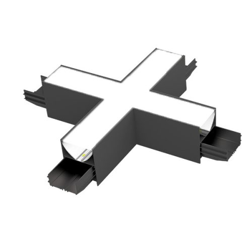 X-CONNECTOR FOR ELMARK PROFILE SURFACE 4000K ČIERNY