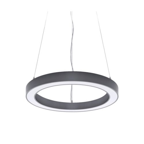 KRÚŽKY LED KRUHOVY MODEL 50W 4000K D1000 ŠEDY
