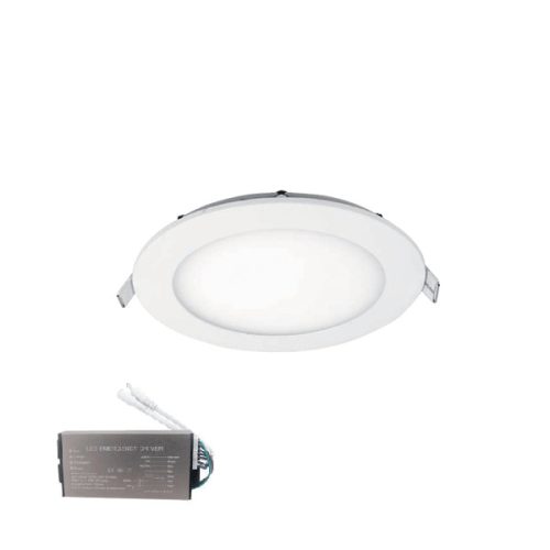 STELLAR LED PANEL KRUH 12W 6500K+ NÚDZOVÝ ZDROJ