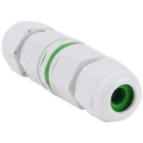 Spojka káblov s prechodkami, biela