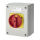 EC660 SURFACE SCHUNTING SWITCH 4P 16A RED