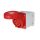 EC690 WALL MOUNT. SOCKET 16A IP67 3P+E 380-415V