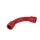 PVC BEND 90° EC D20 IP67 RED