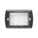 LED EMERGENCY LIGHT FLUSH MOUNTING 3 MODULES WHITE