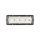 LED EMERGENCY LIGHT FLUSH MOUNTING 7 MODULES WHITE