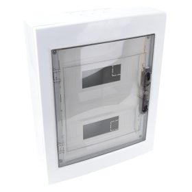   Rozvodná skriňa nadomietková plochá, s dymovými dvierkami, b