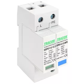 Zvodič prepätia AC, typ T1+T2 vyberateľné moduly