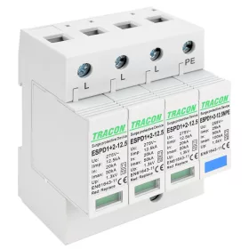 Zvodič prepätia AC, typ T1+T2 vyberateľné moduly