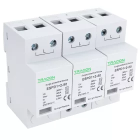 Zvodič prepätia AC, typ T1+T2 nevyberateľný modul