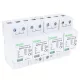 Zvodič prepätia AC, typ T1+T2+T3,nevyberateľný modul