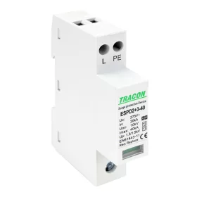 Zvodič prepätia AC, typ T2+T3 nevyberateľný modul