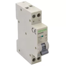   Kombinovaný prúdový chránič,elektronický, 2P, 1 modul,B char